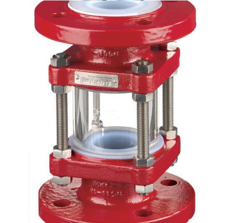 MS PFA Lined Window Sight Glass In USA