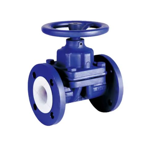 PFA Cast Iron Astm A48 Cl. 30 Diaphragm Valve in USA